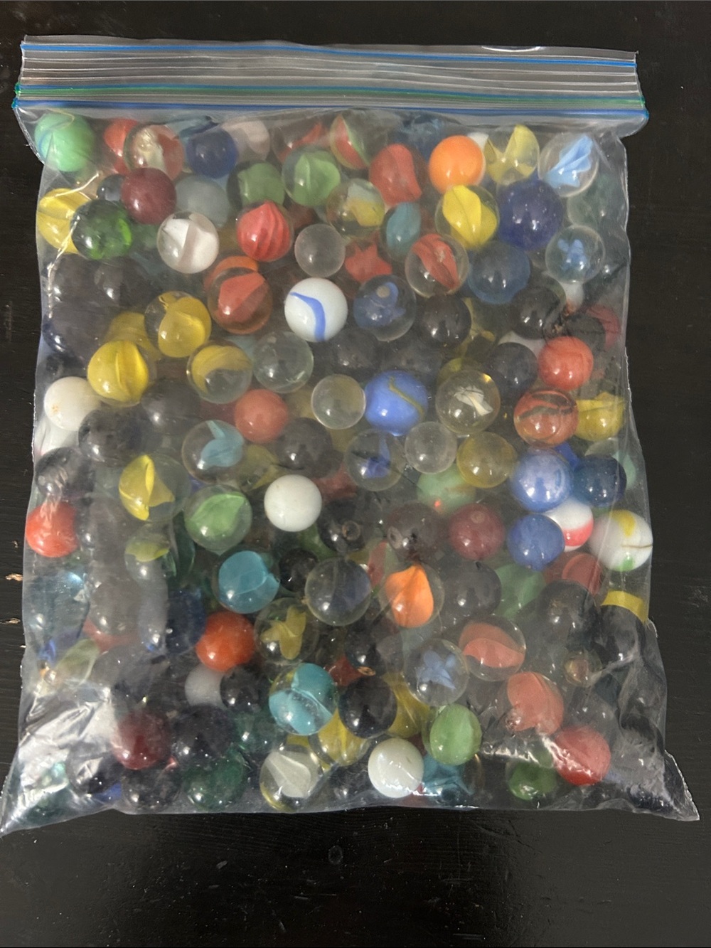 Assorted Glass Marbles Bag - Multicolor - Picture 4 of 6